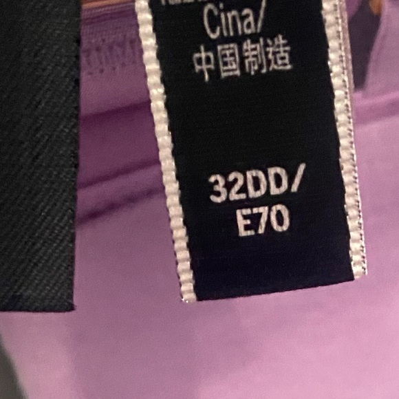 New! Victoria's Secret Very Sexy Purple Unlined Strappy Demi Bra 10310 - Picture 7 of 9